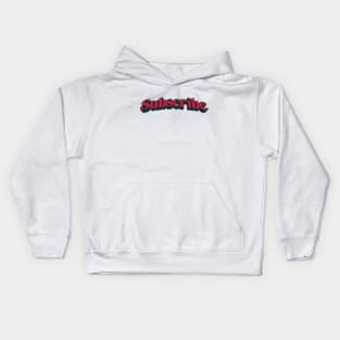 Subscribe Kids Hoodie